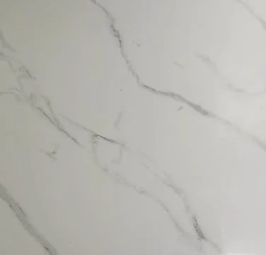 White Statuario Marble Texture With Gray Veins - Luxury Calacatta Background 스톡 사진