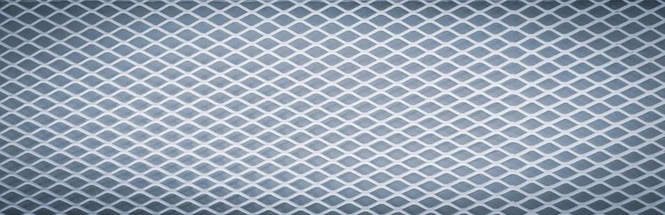 The White Steel grating pattern texture background. Stock Photos