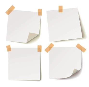 White-sticker Illustrazione stock