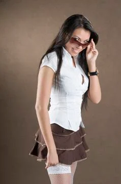 White stocking Stock Photos