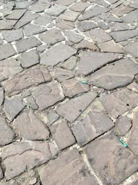 White stone bricks texture background Stock Photos