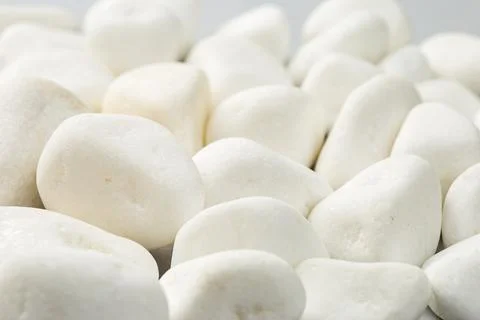 White stone on the grey background border Stock-Fotos