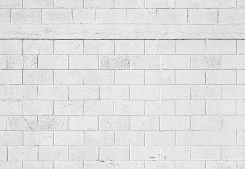 White stone wall background, seamless photo texture 스톡 사진