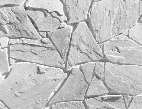 White stone wall Stock Photos
