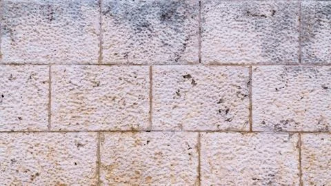 White stone wall Stock Photos