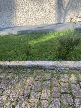 White stone wall Stock Photos