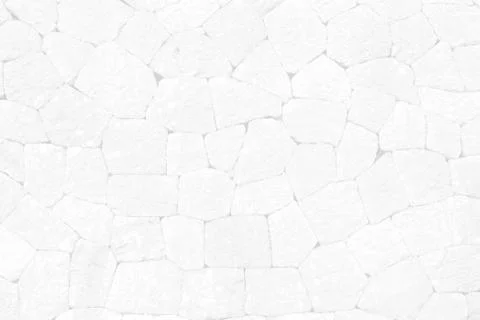 White Stone Wall Texture Background. Stock Photos
