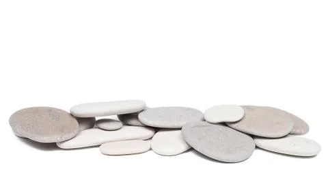 White Stones Stock Photos