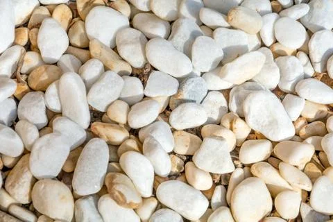 White stones texture background Stock Photos