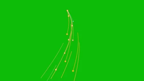 A white string with beads on a green background Vídeos de archivo 331103541