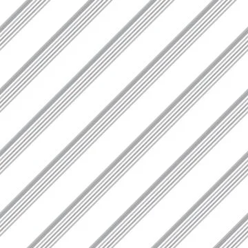 White Stripe seamless pattern background in diagonal style Illustrazione stock