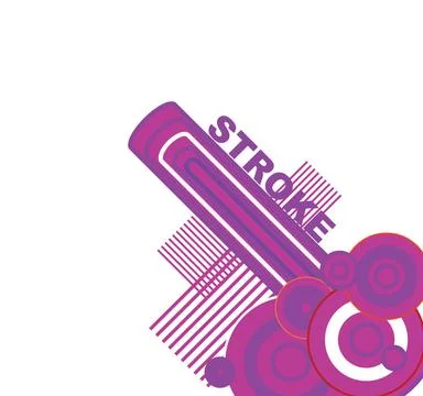 White stroke vector drawn modern shapes on a white background Copyright: x... Stock Photos