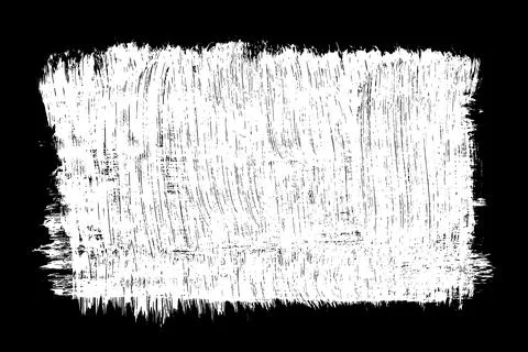 White strokes paint 库存插图