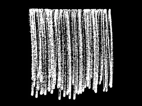 White strokes paint Illustrazione stock