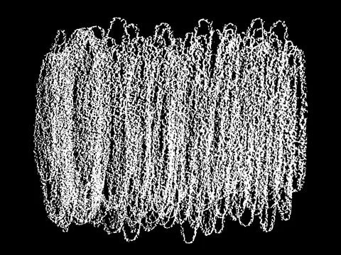 White strokes paint Stock Illustration