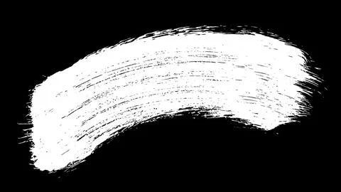 White strokes paint Illustration