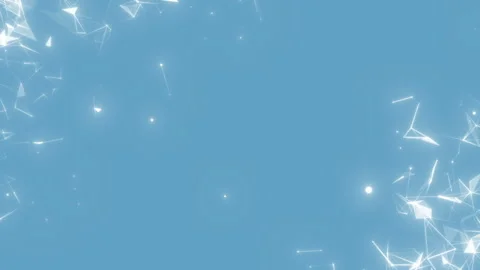 White structures in the corners of the screen.Elegant fantasy abstract Stock Footage 102349900
