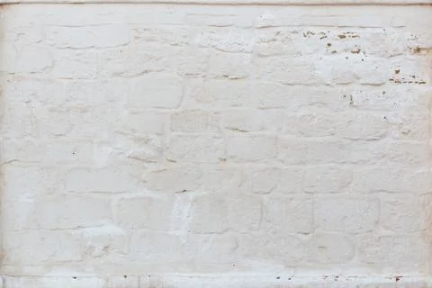 White stucco brick wall flat textured background Photos