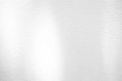 White Stucco Wall Texture Background with Light Leak from the Top. Stock Photos