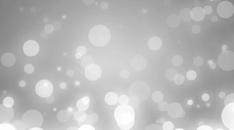 White Stylish Big Glow Sphere Particles Animated Background Loop Stock Footage