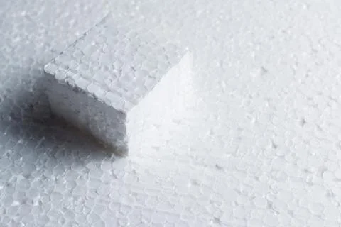 White styrofoam Stock Photos