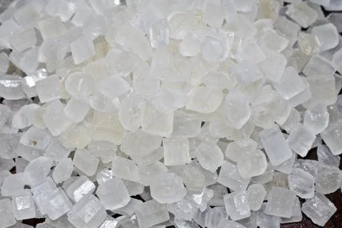 White sugar, also called table sugar, granulated sugar or regular sugar in .. Stock Photos