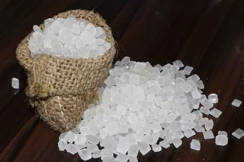 White sugar, also called table sugar, granulated sugar or regular sugar in .. Stock Photos