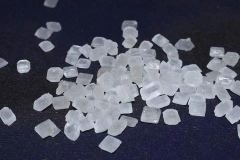 White sugar, also called table sugar, granulated sugar or regular sugar in .. Stock Photos