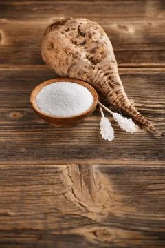 White sugar Stock Photos