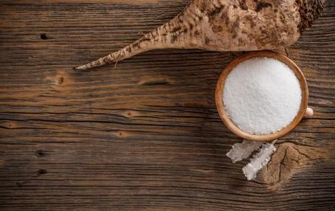 White sugar Stock Photos