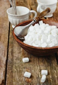 White sugar Stock Photos