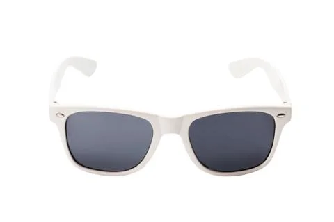 White sunglasses Stock Photos