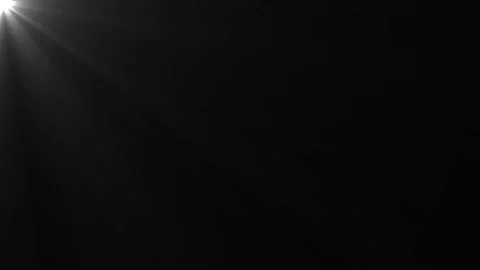 White sunlight rays overlay animation moving in and out from the top corner. Vídeos de archivo 328874531