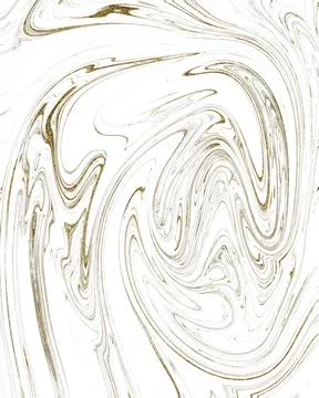 White surface with reflections. Smooth minimal light waves background. Blur.. Stock Illustration