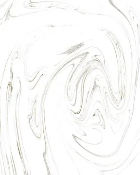 White surface with reflections. Smooth minimal light waves background. Blur.. Stock Illustration