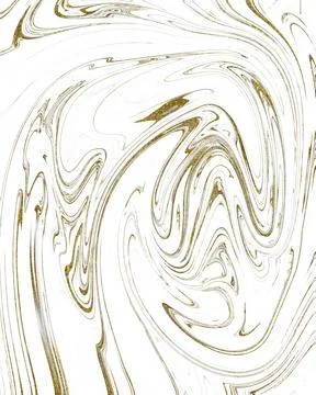 White surface with reflections. Smooth minimal light waves background. Blur.. Stock Illustration