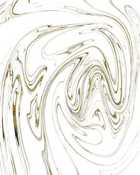 White surface with reflections. Smooth minimal light waves background. Blur.. Stock Illustration