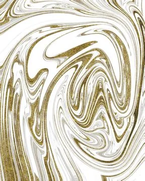 White surface with reflections. Smooth minimal light waves background. Blur.. Illustrazione stock