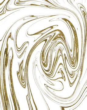White surface with reflections. Smooth minimal light waves background. Blur.. Illustrazione stock