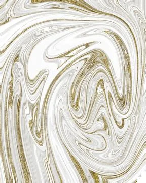 White surface with reflections. Smooth minimal light waves background. Blur.. Illustrazione stock