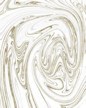 White surface with reflections. Smooth minimal light waves background. Blur.. Stock Illustration