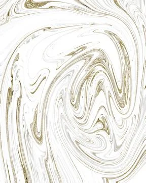 White surface with reflections. Smooth minimal light waves background. Blur.. Stock Illustration