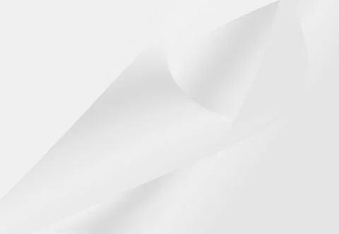 White surface with reflections. Smooth minimal light waves background. Blur.. Stock Illustration