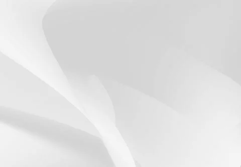 White surface with reflections. Smooth minimal light waves background. Blur.. Illustrazione stock