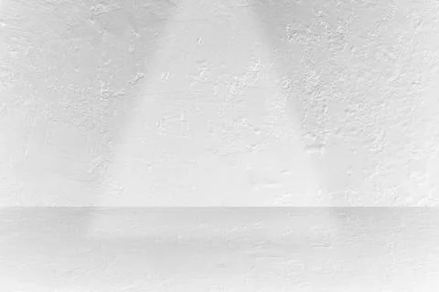 White surface with reflections. Smooth minimal light waves background. Blur.. Stock Photos