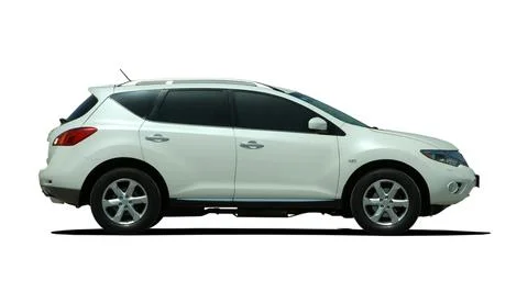 White SUV Stock Photos