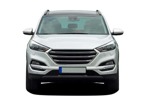 White SUV Stock Photos