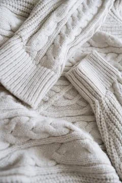 White sweater. Stock Photos