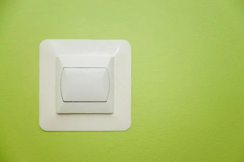 White switch Stock Photos