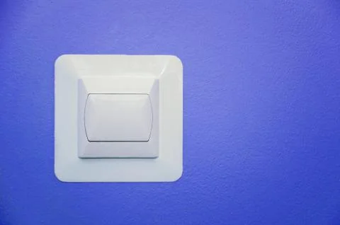 White switch Stock Photos